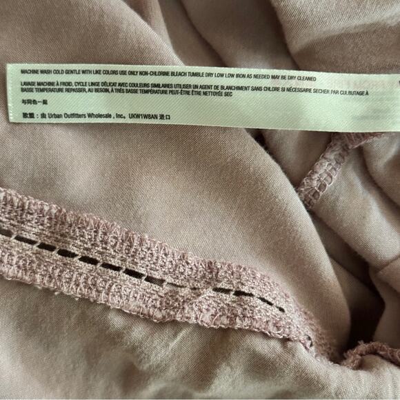 Intimately Free People Draped Front Slip Dress In Mauve Rose size Medium - Picture 11 of 11